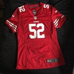 NFL Tops - NIKE On Field Women’s 49ers Jersey NFL Tops - NIKE On Field Women’s 49ers Jersey